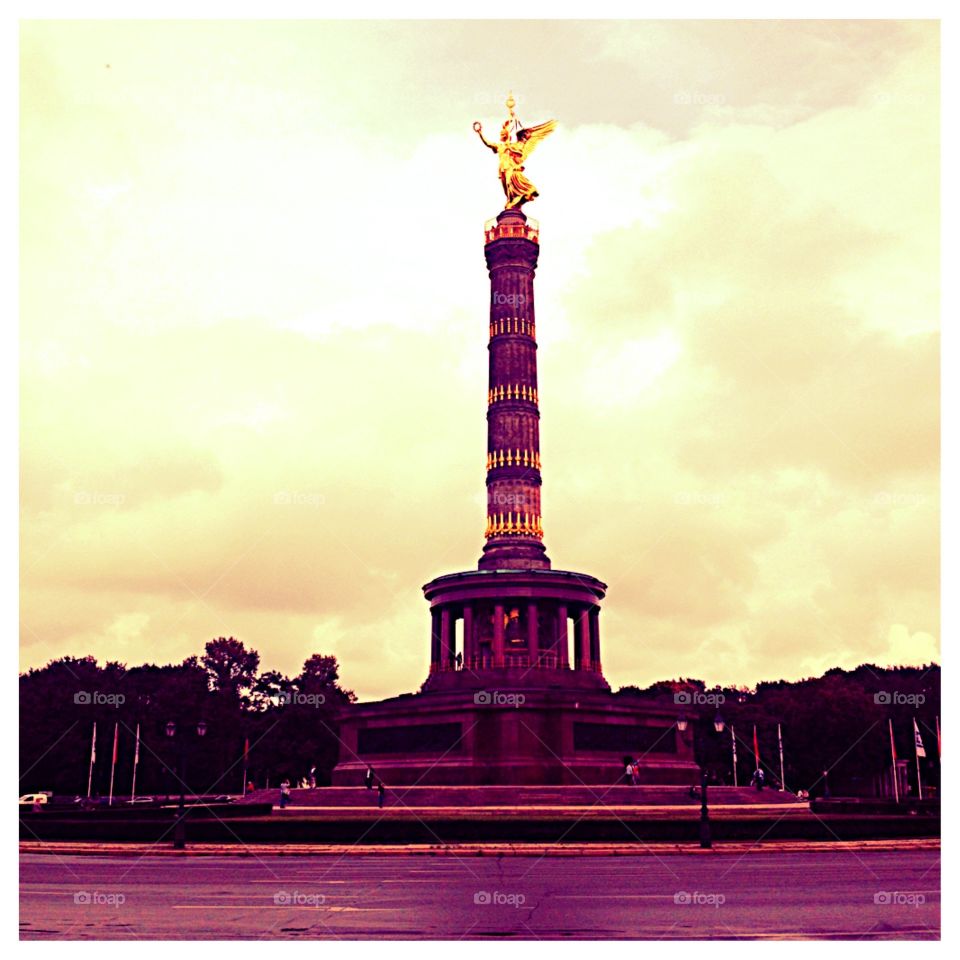 Victory tower in Germany 