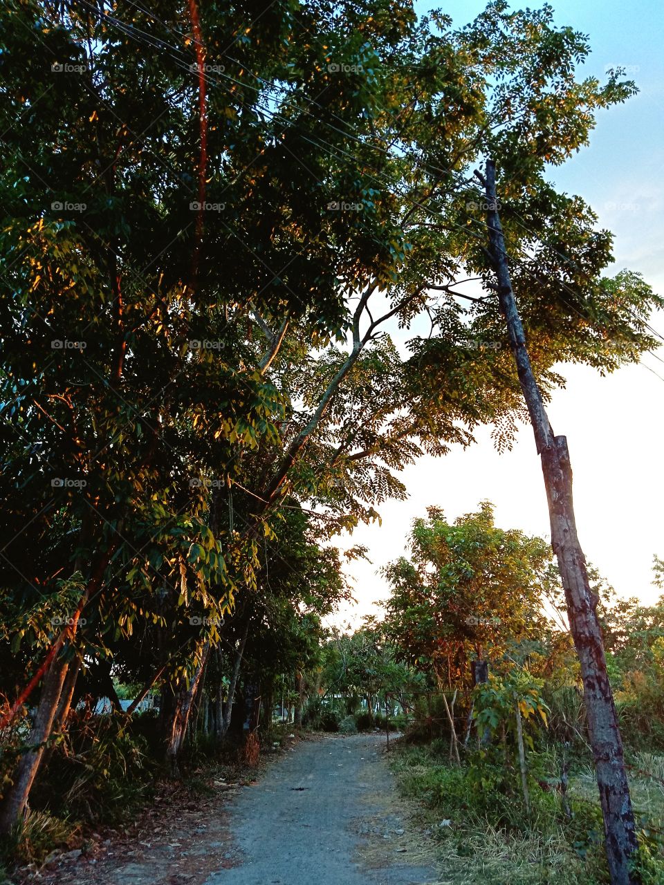 A beautiful afternoon waiting for sunset.