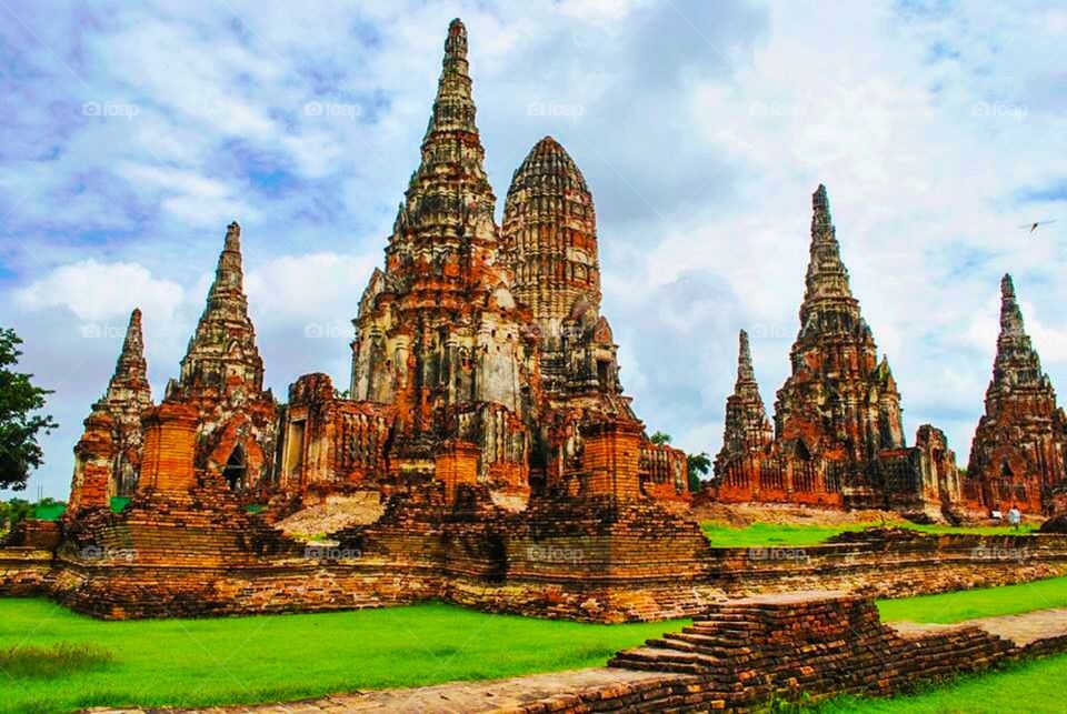 Wat chai wattanaram - Ayutthaya,Thailand