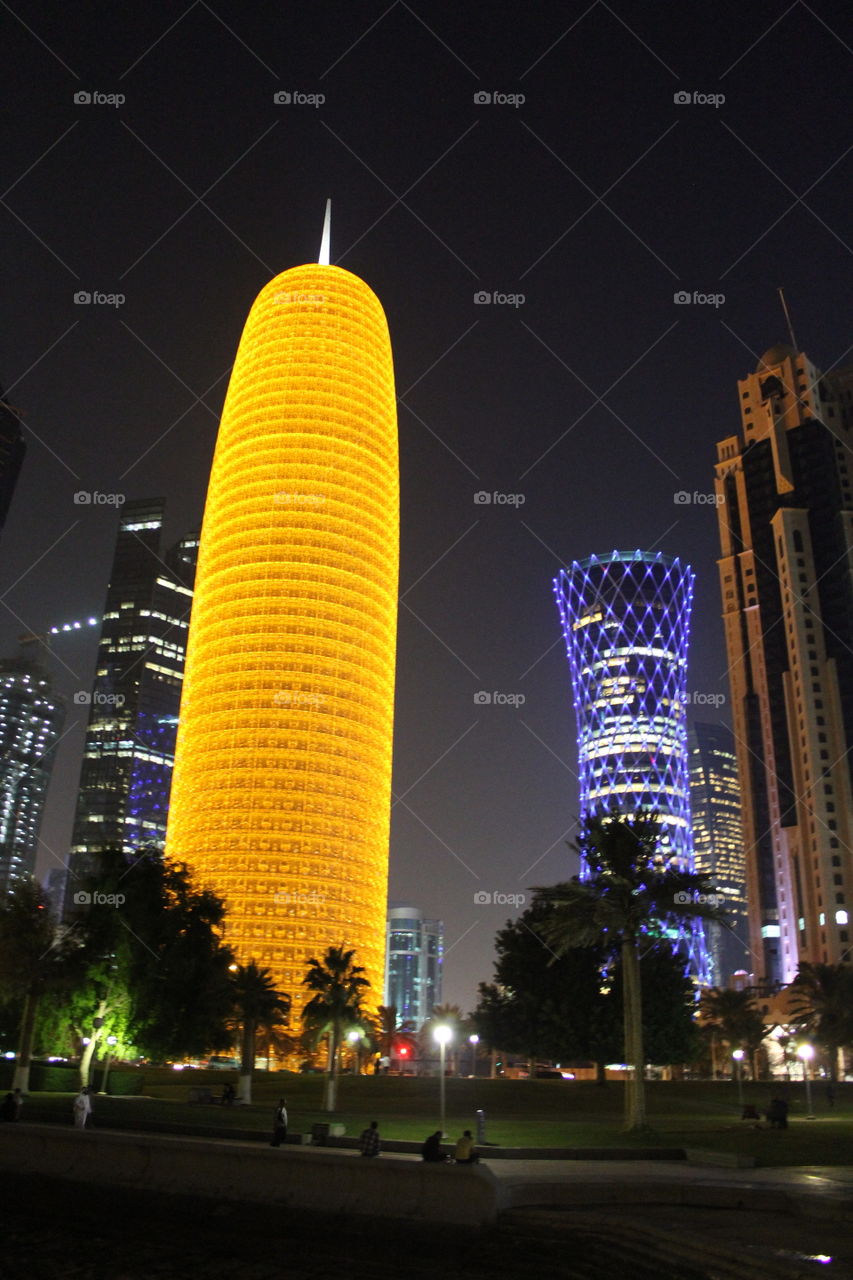 Doha's skyline