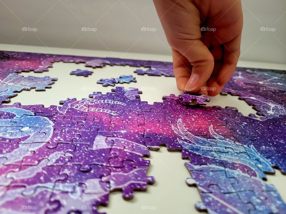 purple puzzle