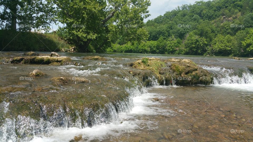 Spring River in Arkansas US