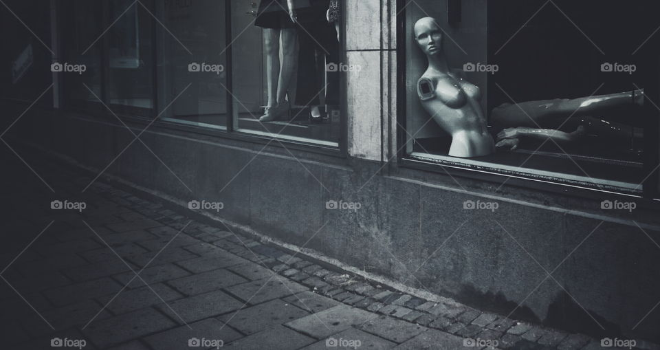 Mannequin taking a break