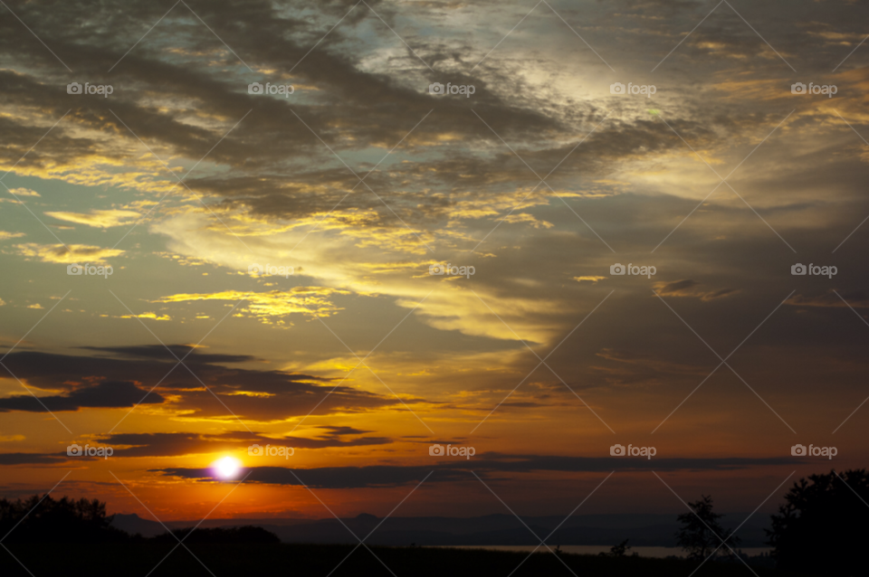 sky light dark sunset by IndianPink