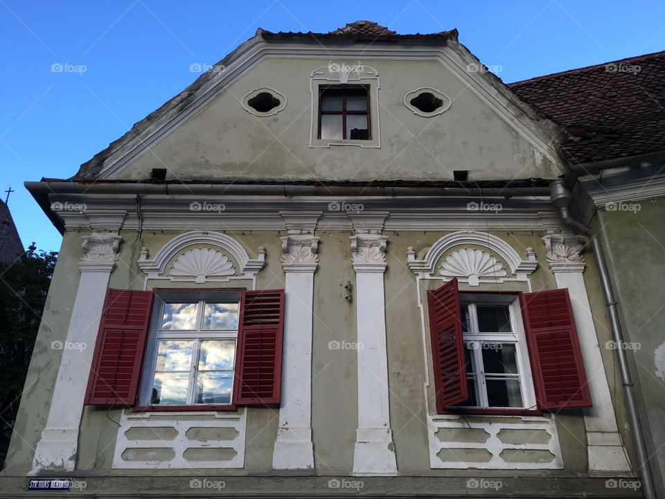 Windows, Brasov, Romania