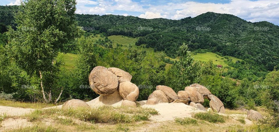 Trovanti in Buzau country