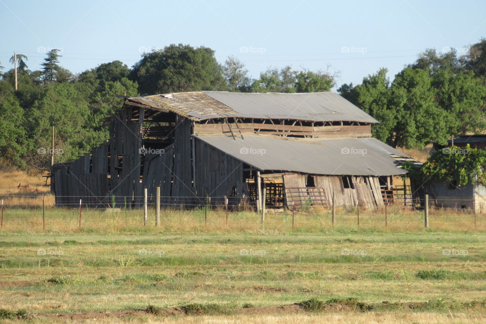 Old country barn