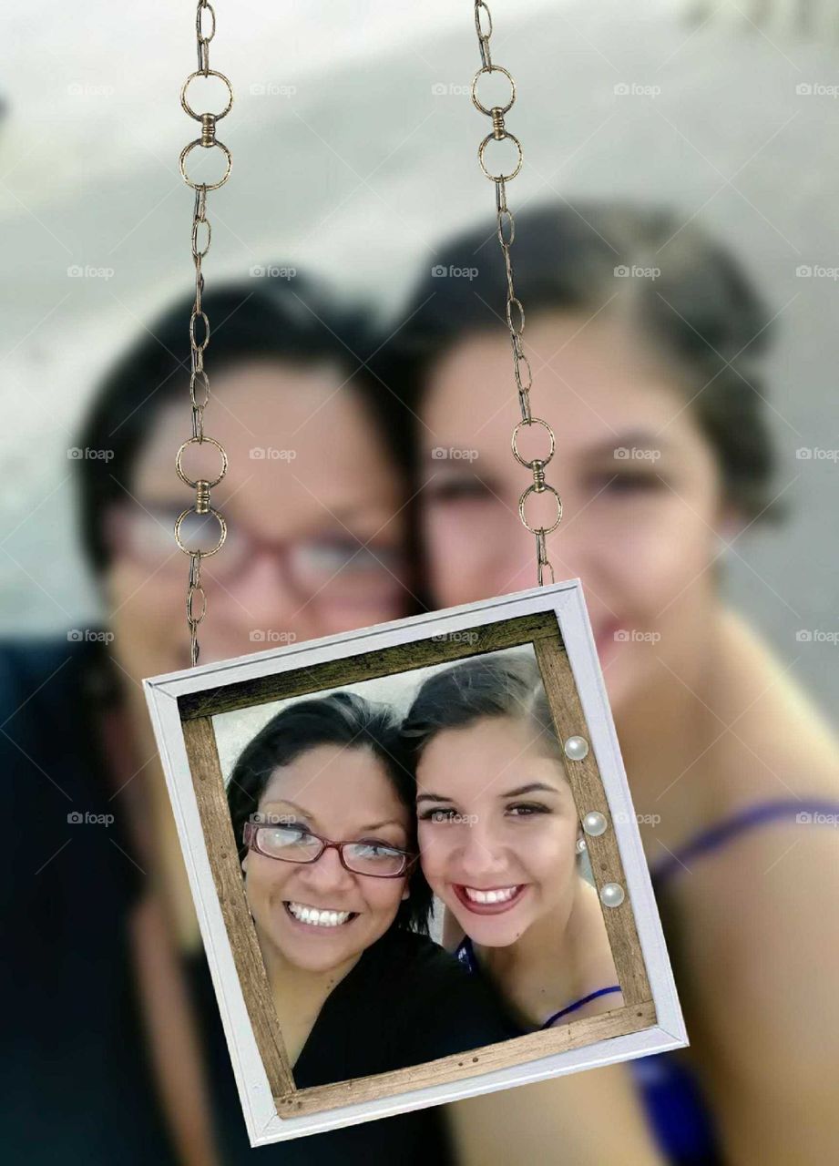 Mom and daughter memories