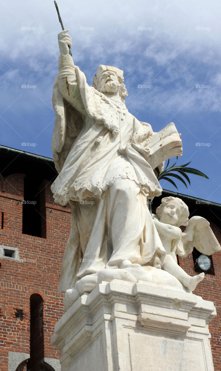 Italy, Milan, a monument