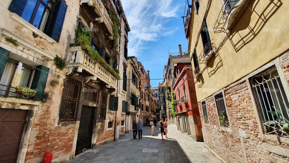 old street to venise