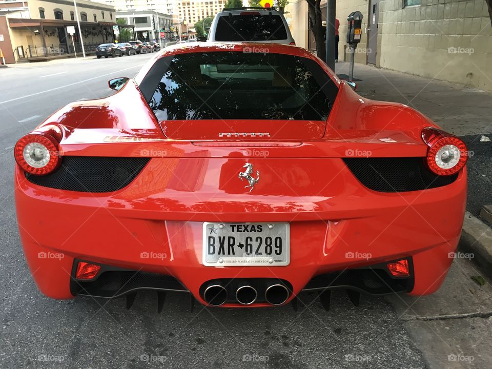 Ferrari in Austin, Texas 