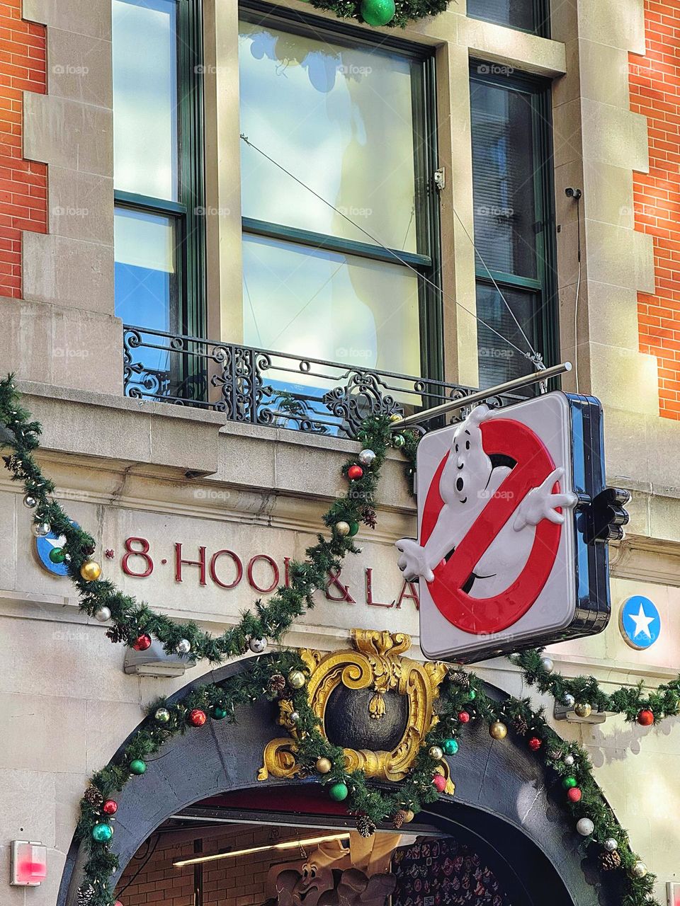 Xmas at Ghostbusters Fire Station 