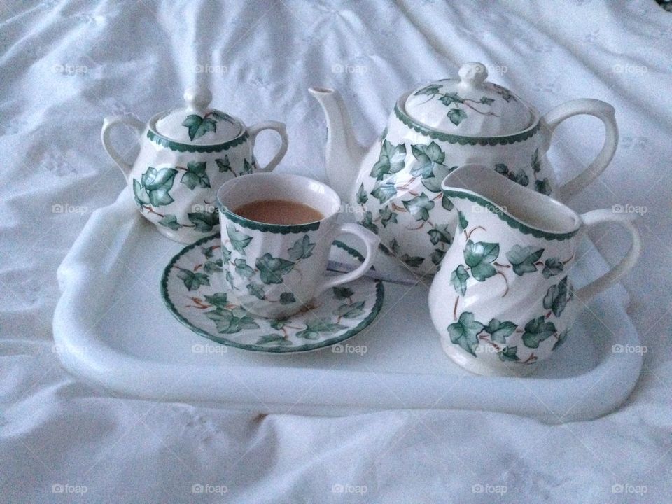Weekend, Tea in bed. Weekend, Tea in bed 
