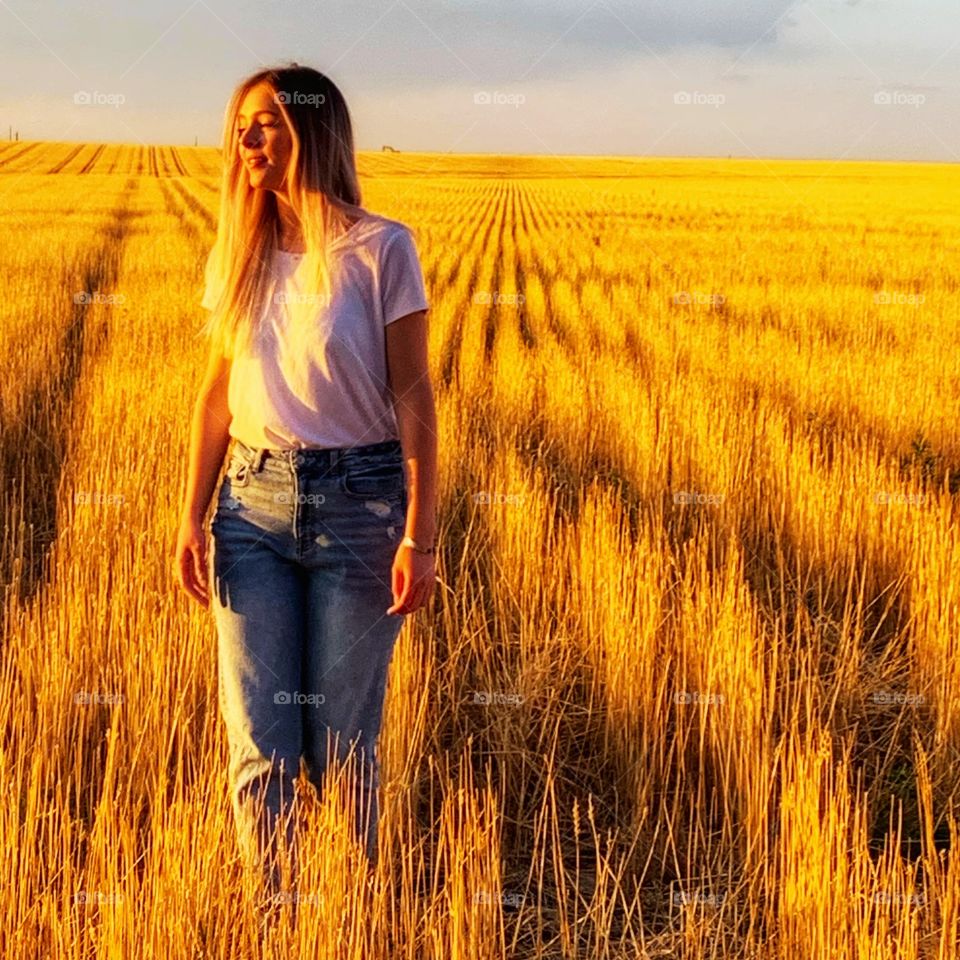 Golden Fields Portrait 