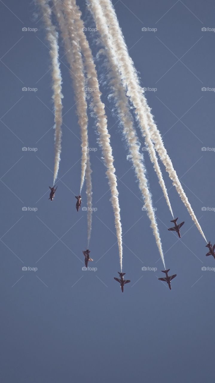Red arrows