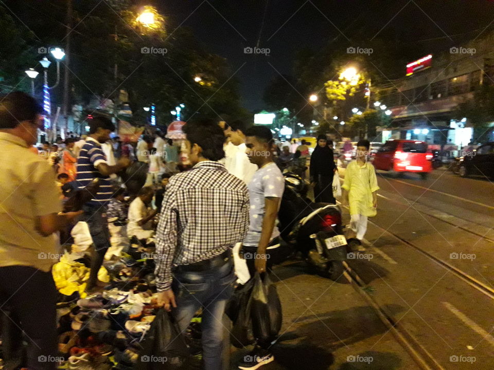 Kolkata street market
