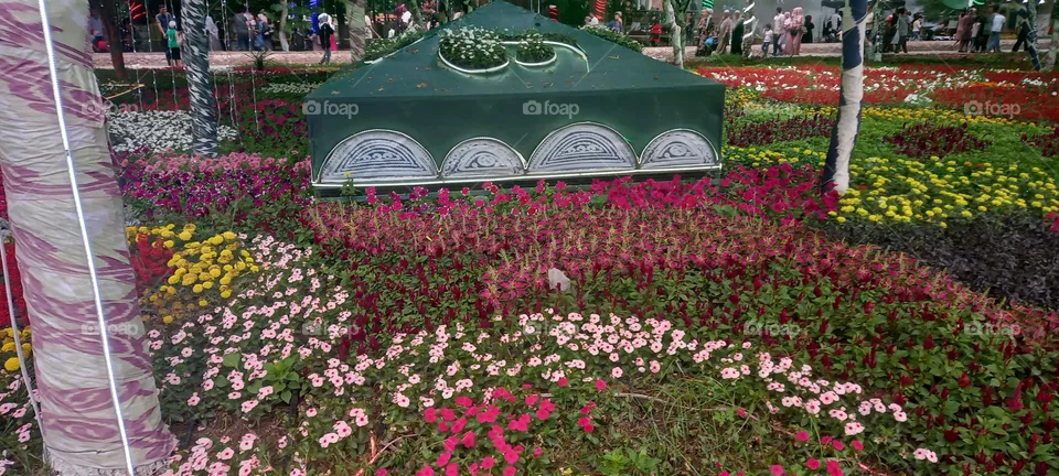 Flower Festival in Uzbekistan.