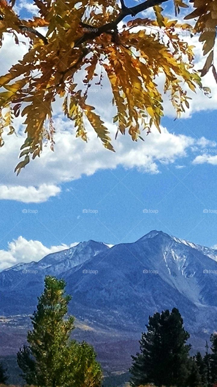 Crystal clear mountain view