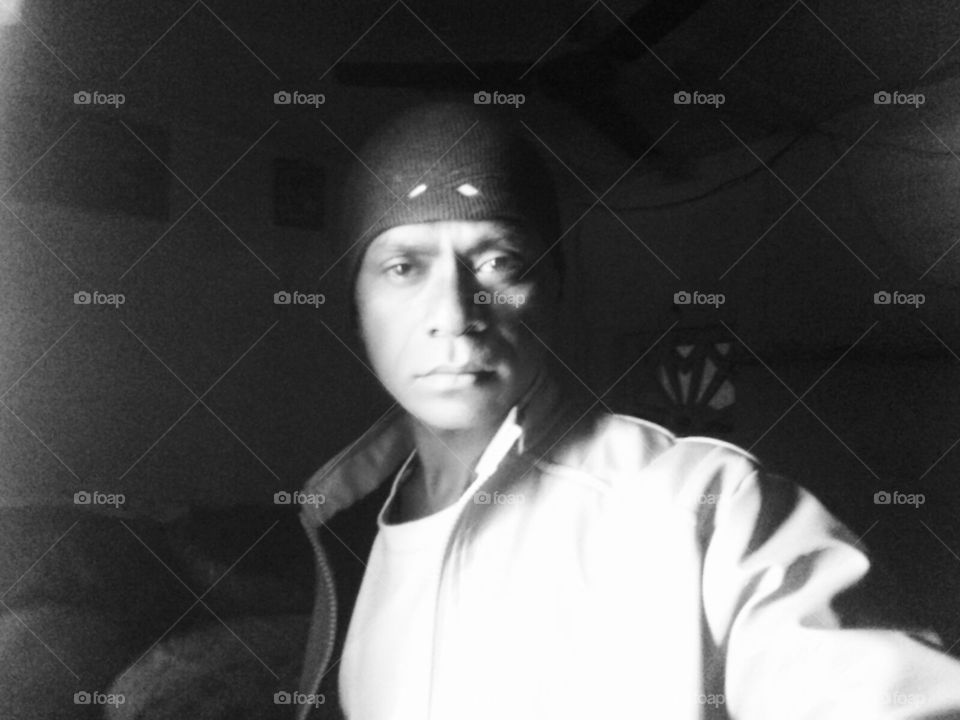 Art / Artistic photo / Black photo of a boy / Photo of a boy / Photo of a boy in the dark / A photo of a boy / Black and white photo