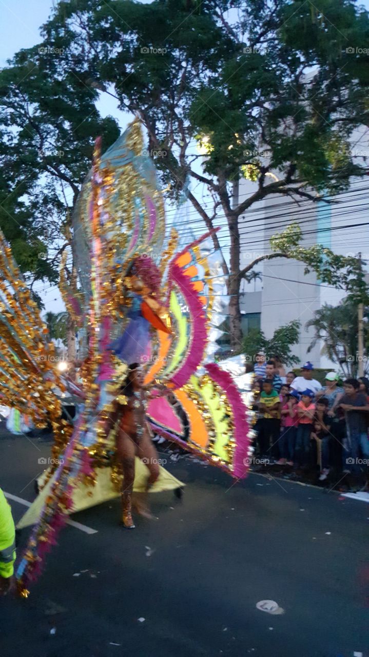 San Pedro Sula's parade