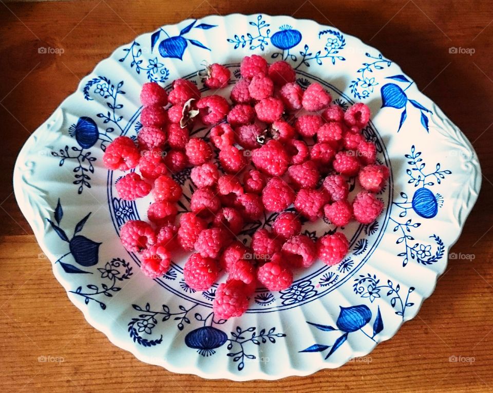 raspberries. raspberries