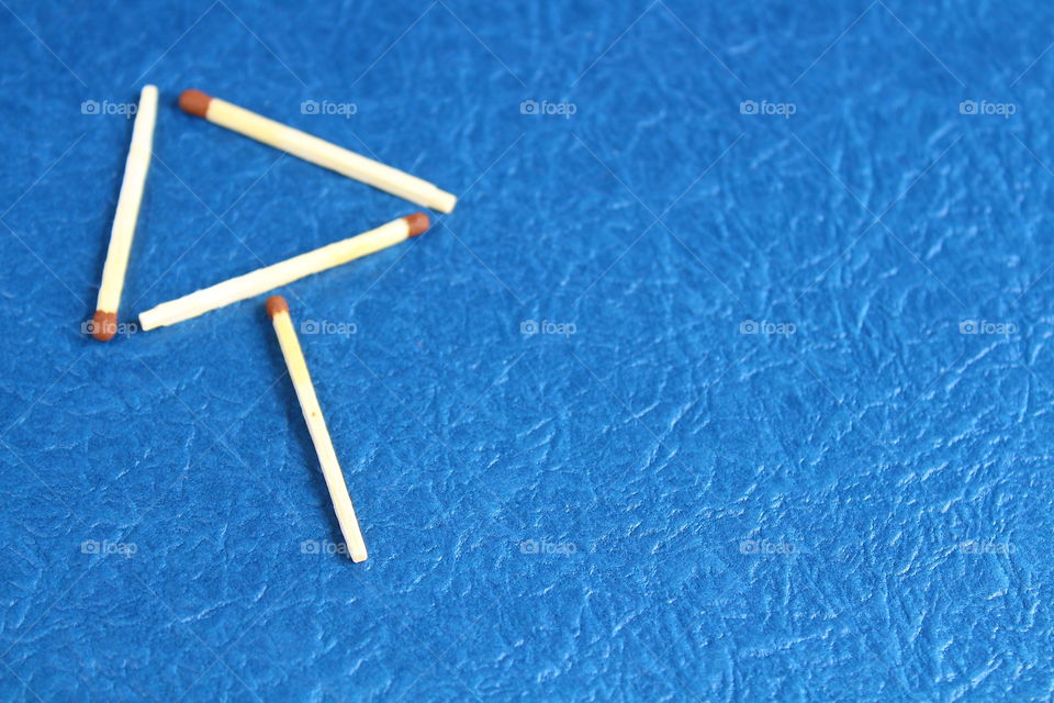 Symbol from matchstick