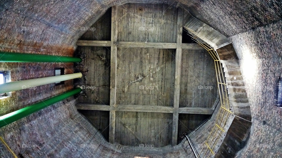 Interior of the tower