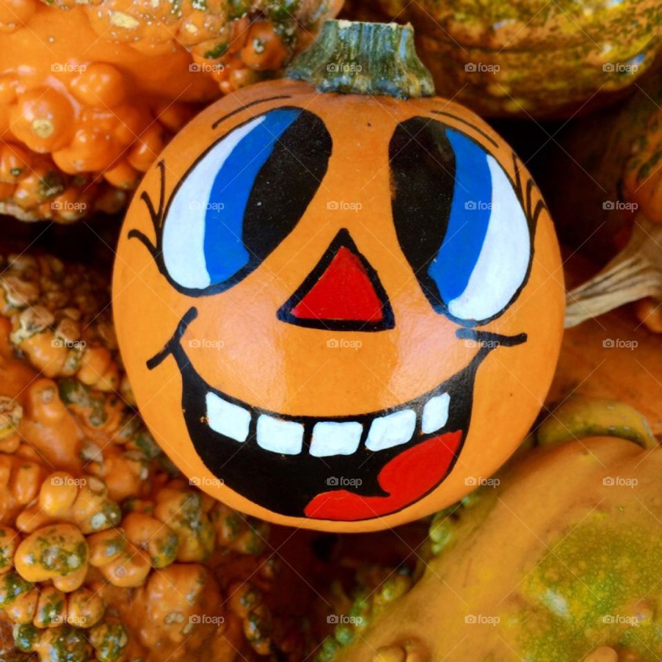 Painted Pumpkin 