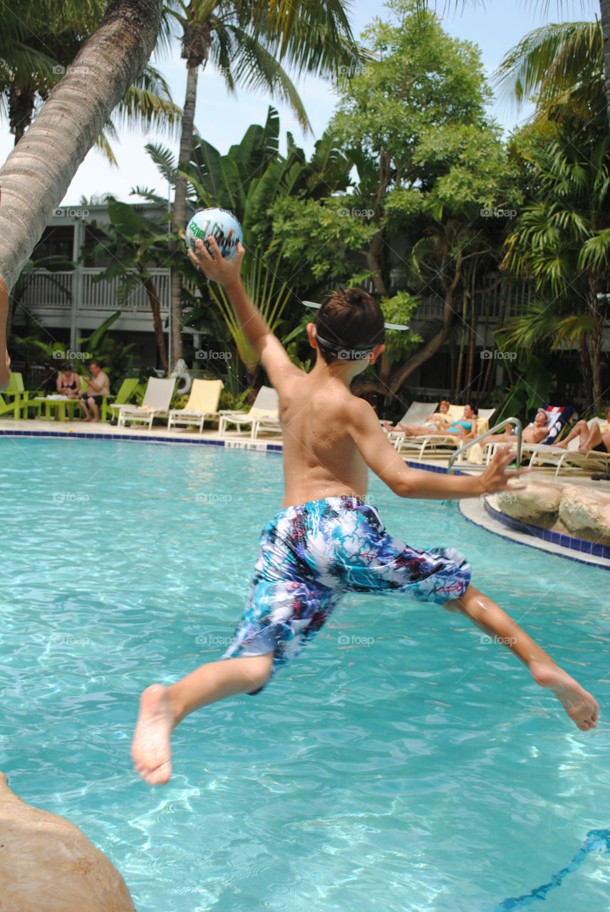 Pool ball jump