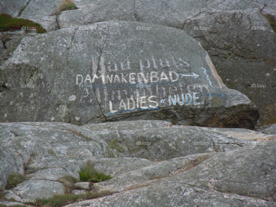 stone rock bath nude by MagnusPm