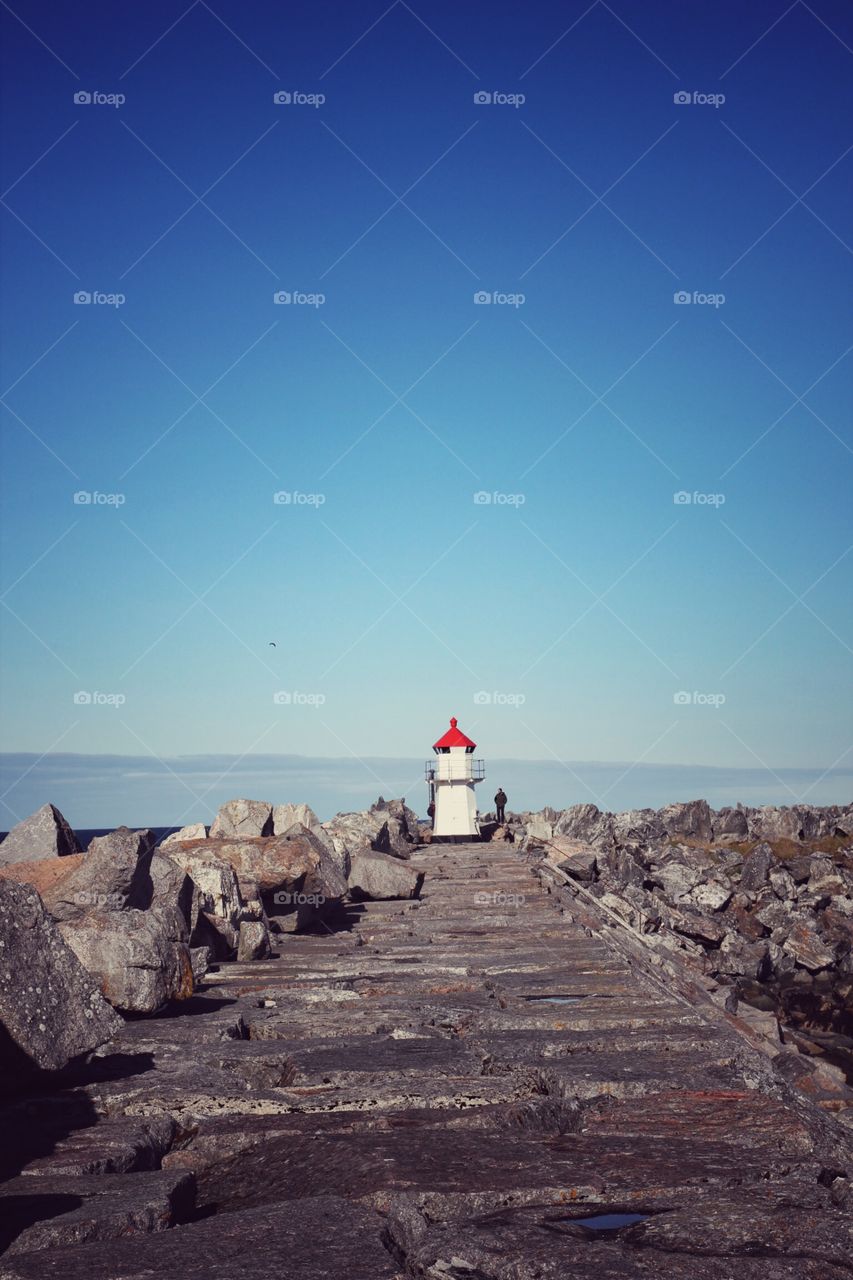 Lighthouse in the Lofoten Islands