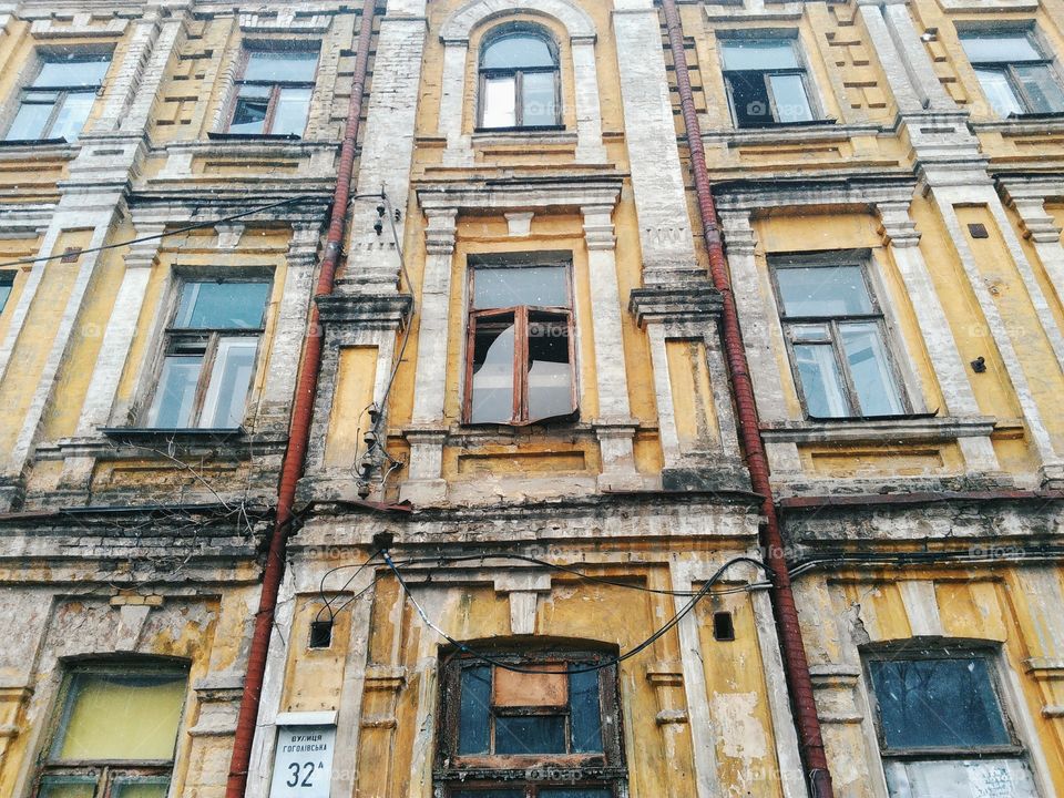 Old architecture of Kiev