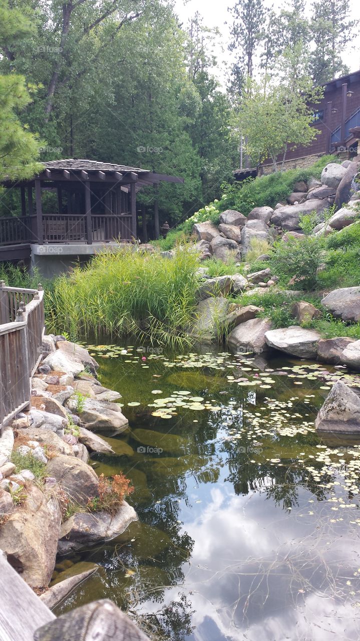 Japanese Garden. The House on the Rock in Wisconsin