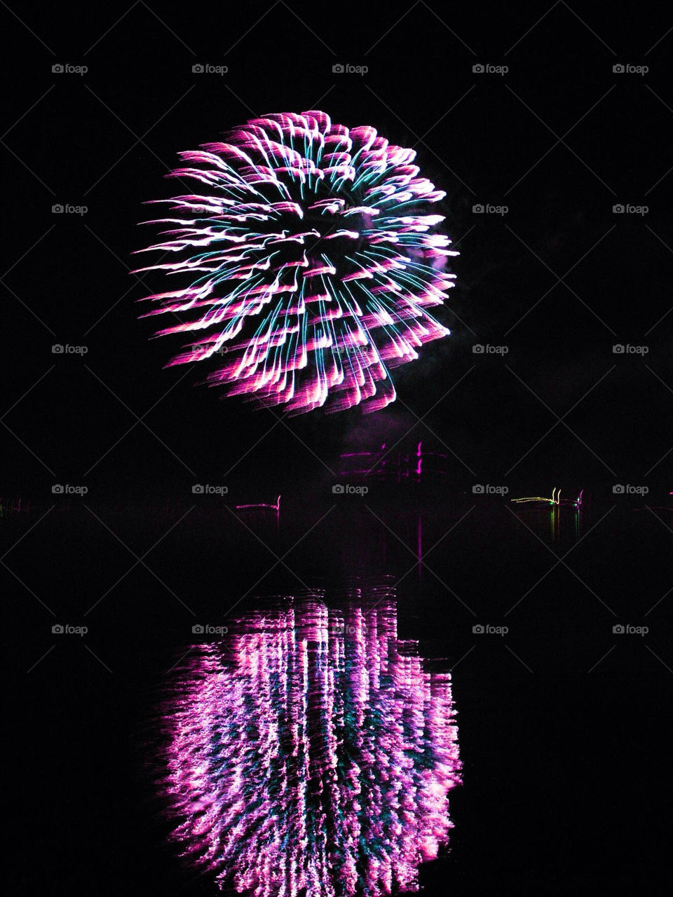 blue red white dark by somebeach