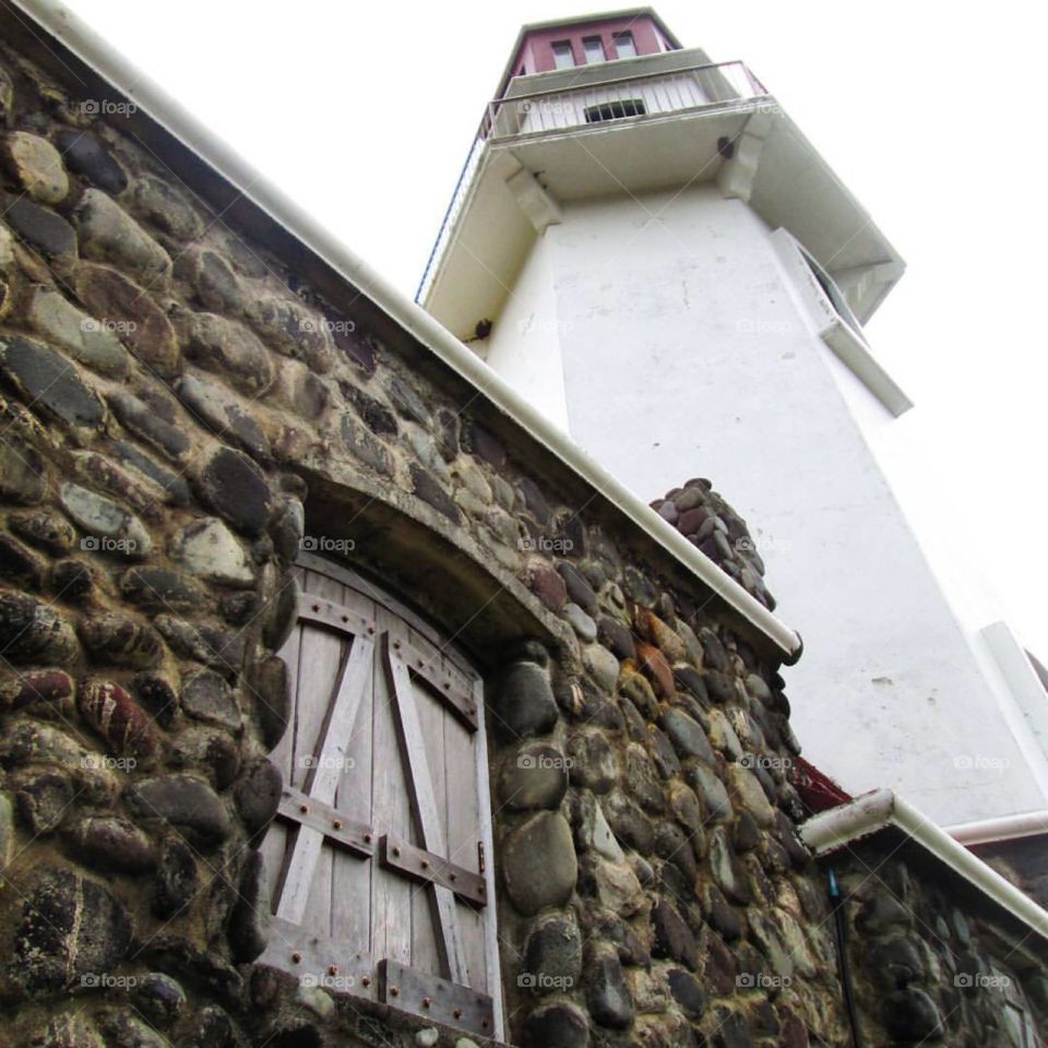 One of the lighthouses. 