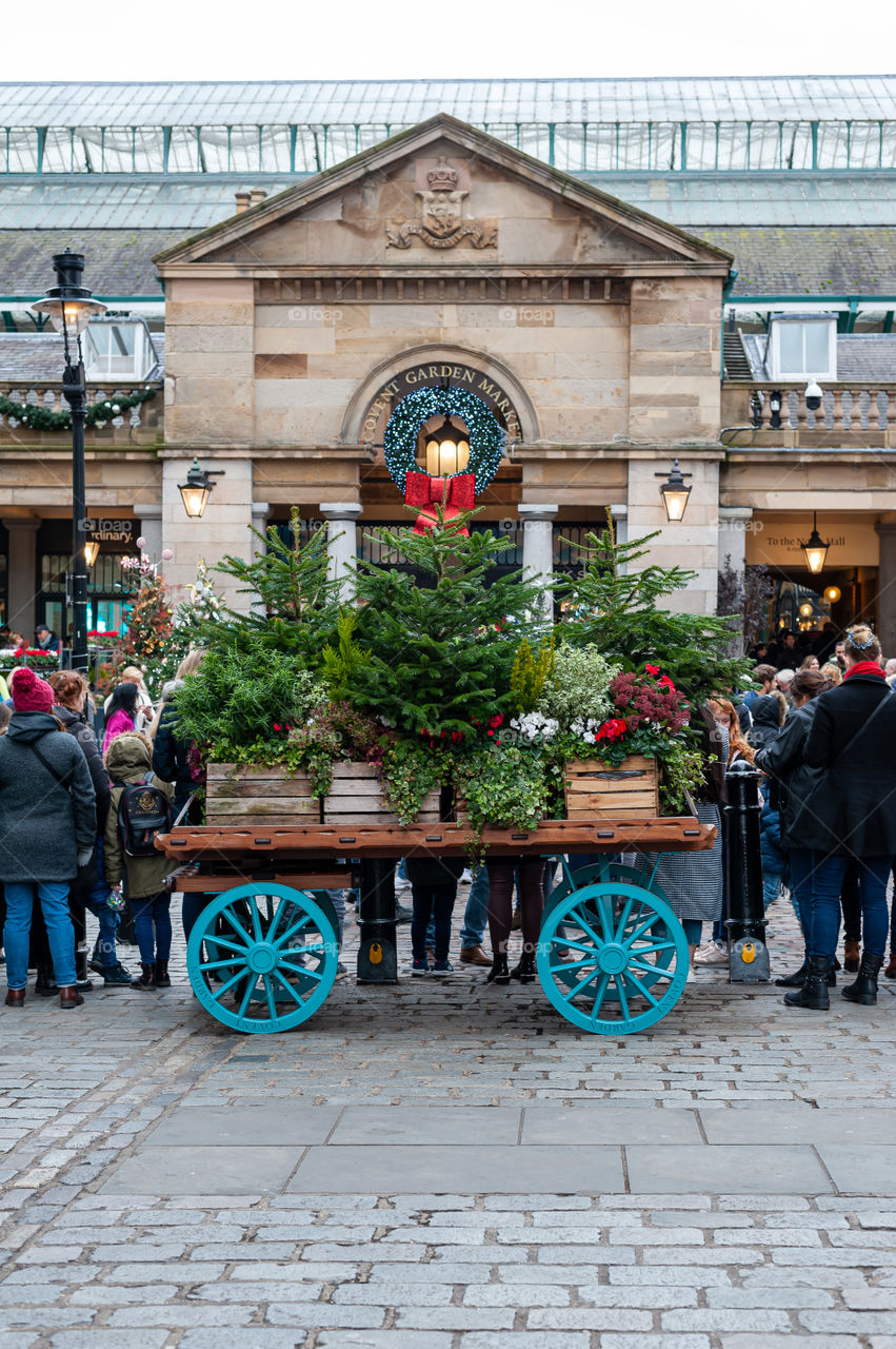 Covent Garden Market. November 2019. London. UK.