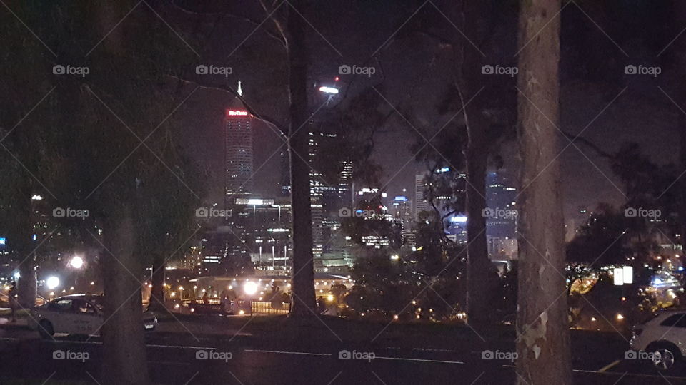 Perth spring evening