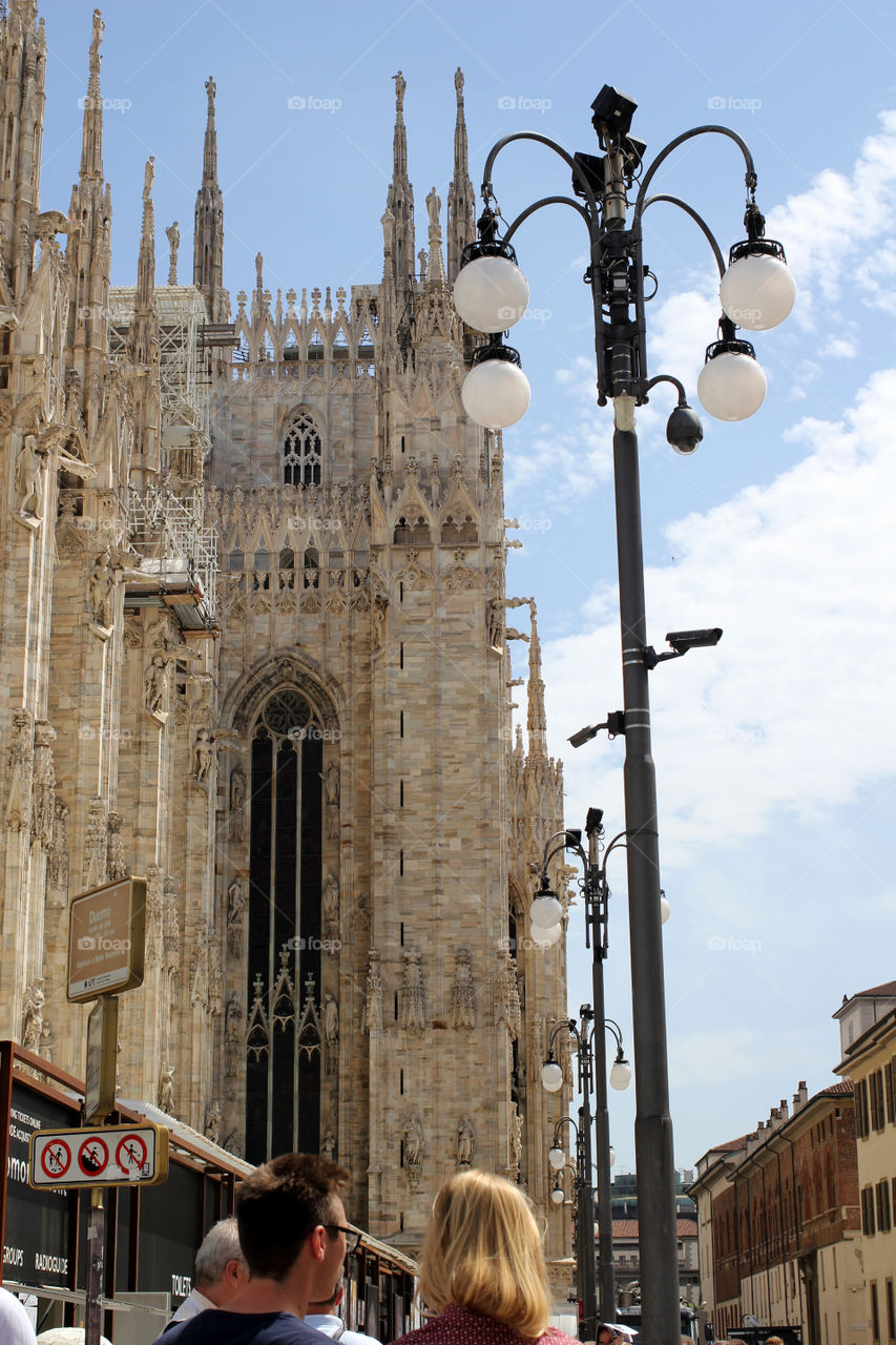 Italy, Milan, the Duomo Cathedral