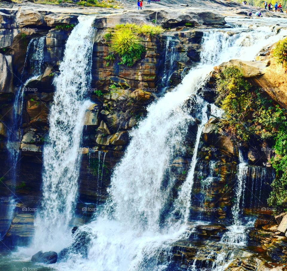 Amritdhara waterfall situated in country INDIA state CHHATTISGARH district KORIYA very beautiful waterfall created by nature.
