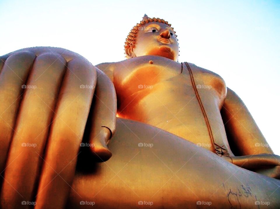 The largest Buddha statue in Thailand