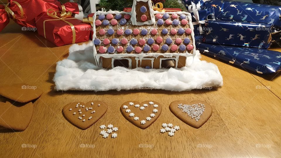 Gingerbread house for Santa 
