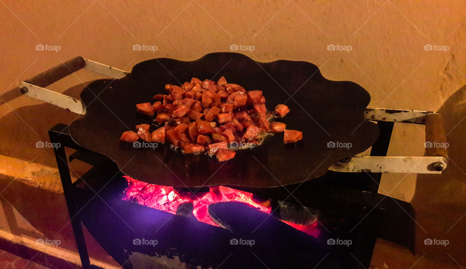 Fazendo  Arroz carreteiro com Criatividade