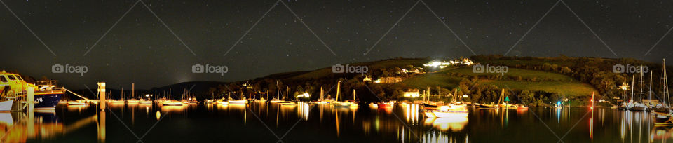 boats harbour stars salcombe by tomfish