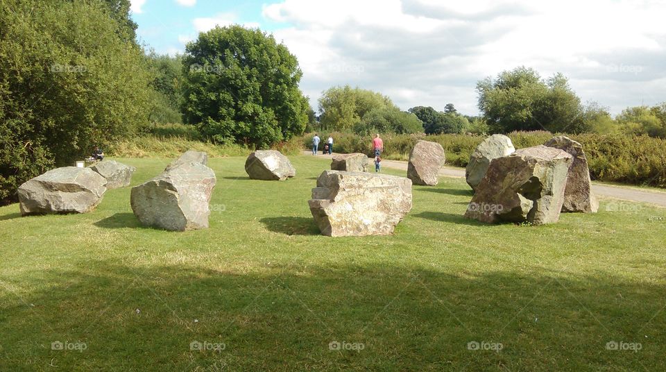 unexpected stone circle