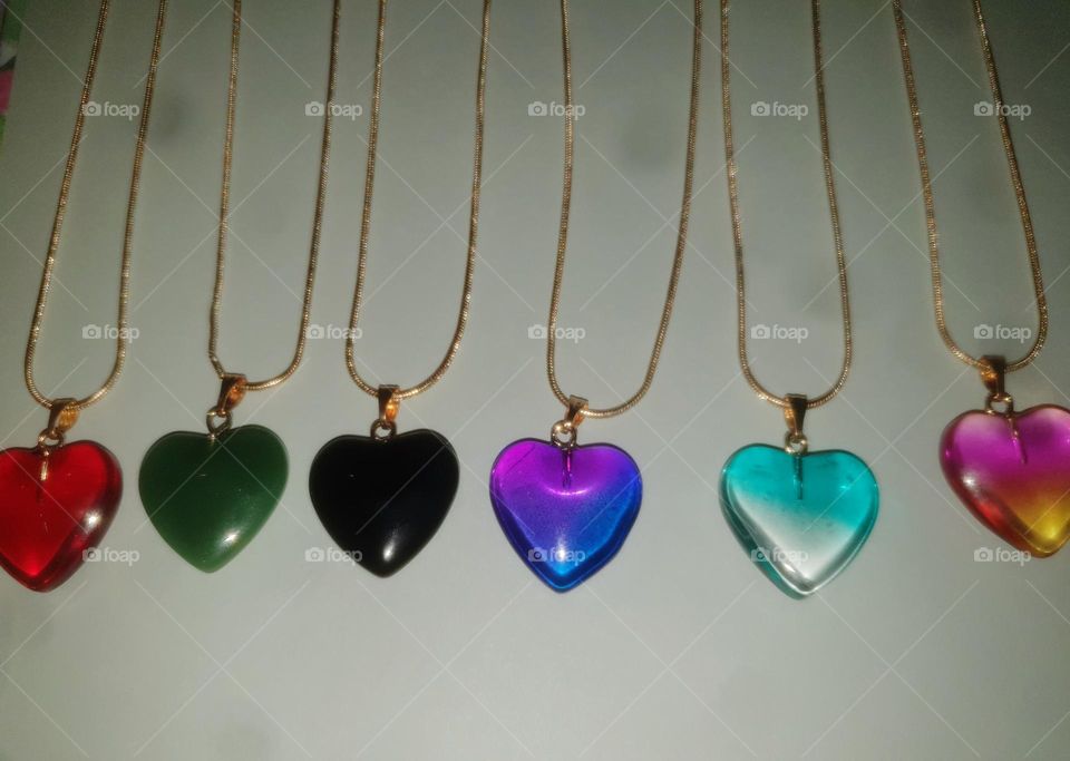 heart pendents