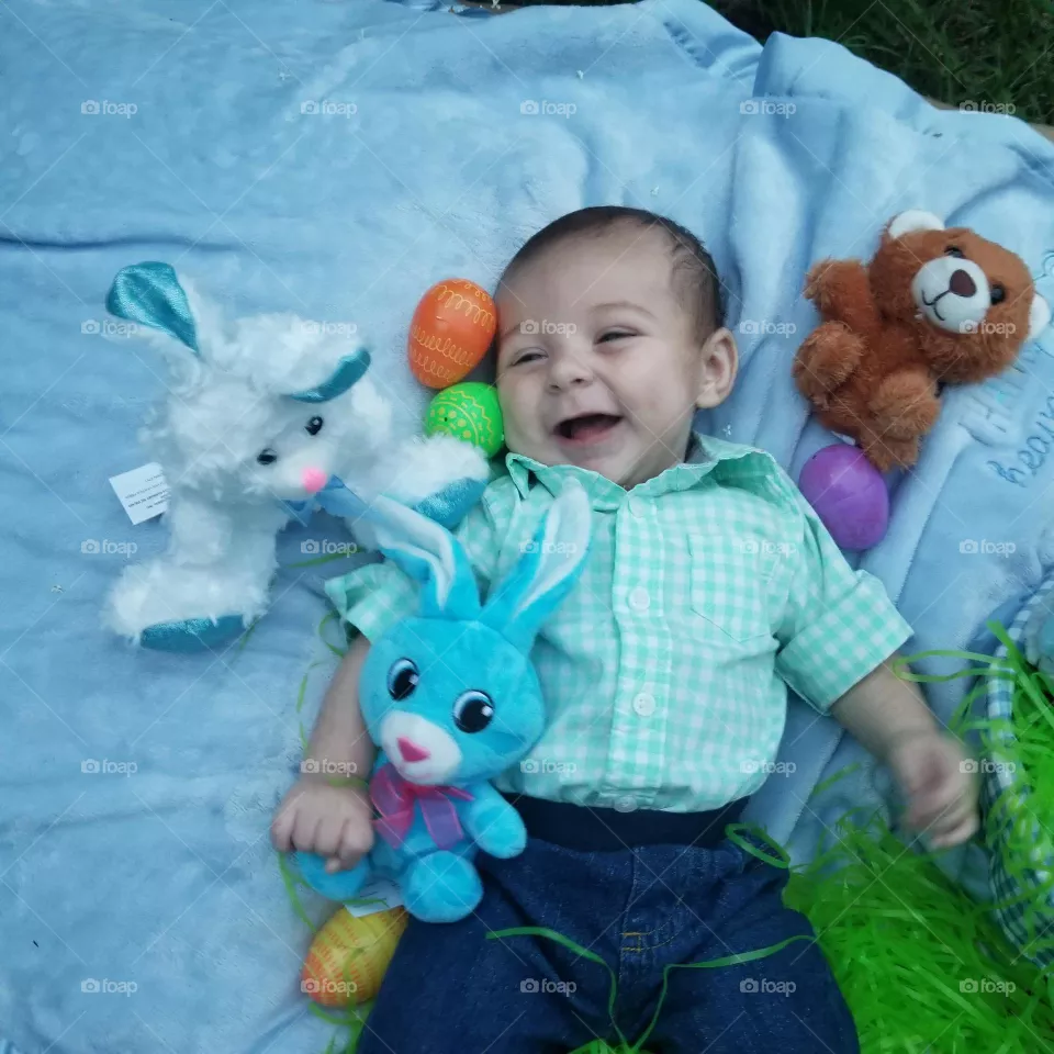Smiling Baby Boy