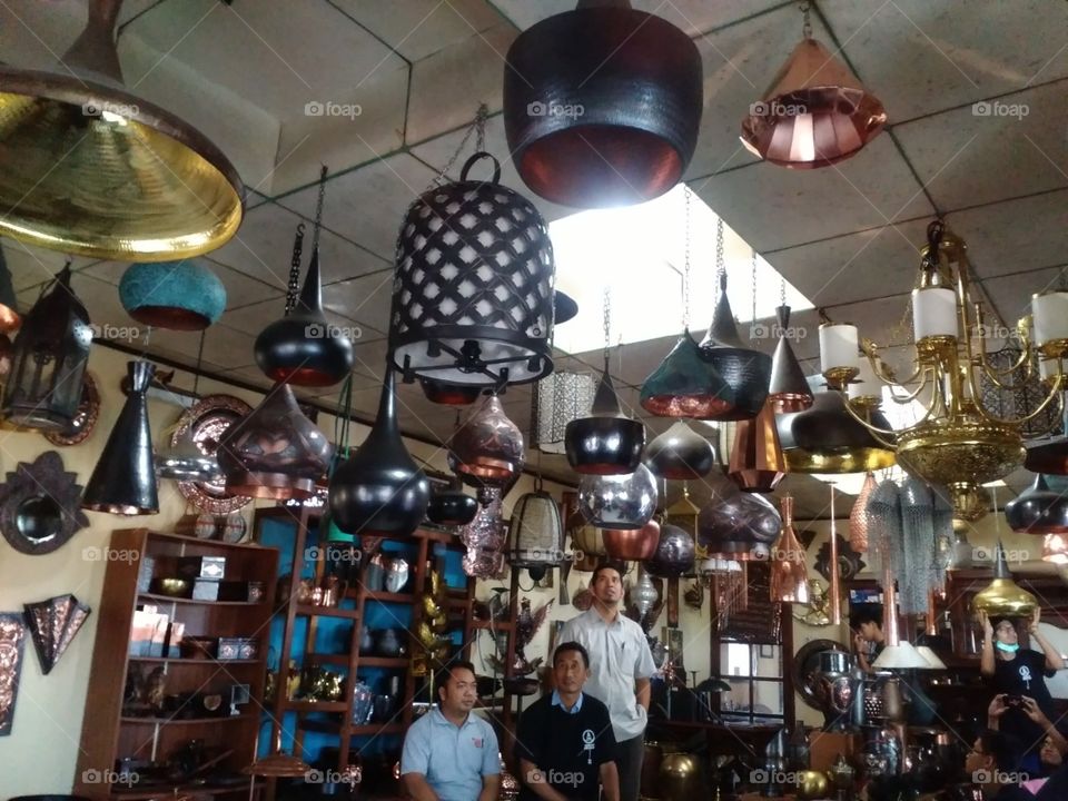 A lamp