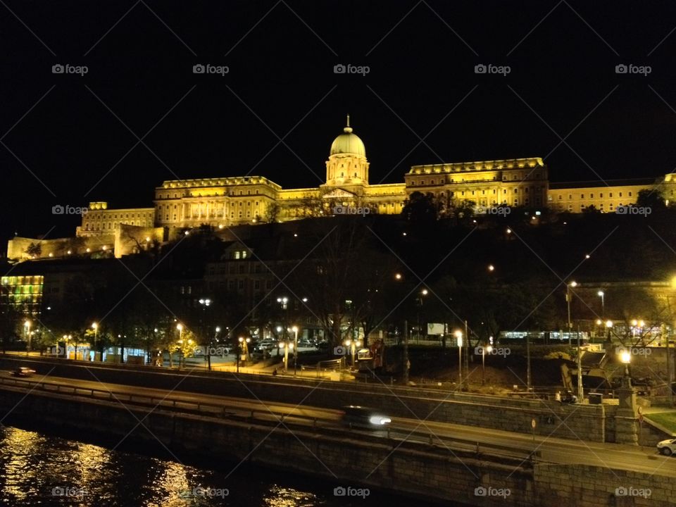 Budapest by Night. Palace