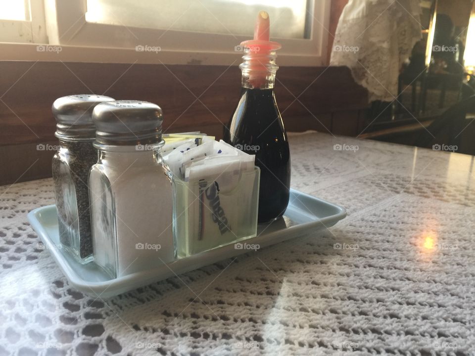 Salt Pepper Soy Sauce 