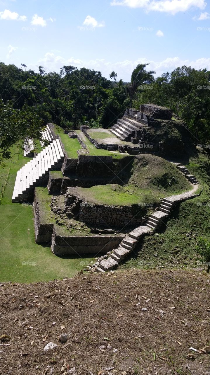 Altun Ha From Above